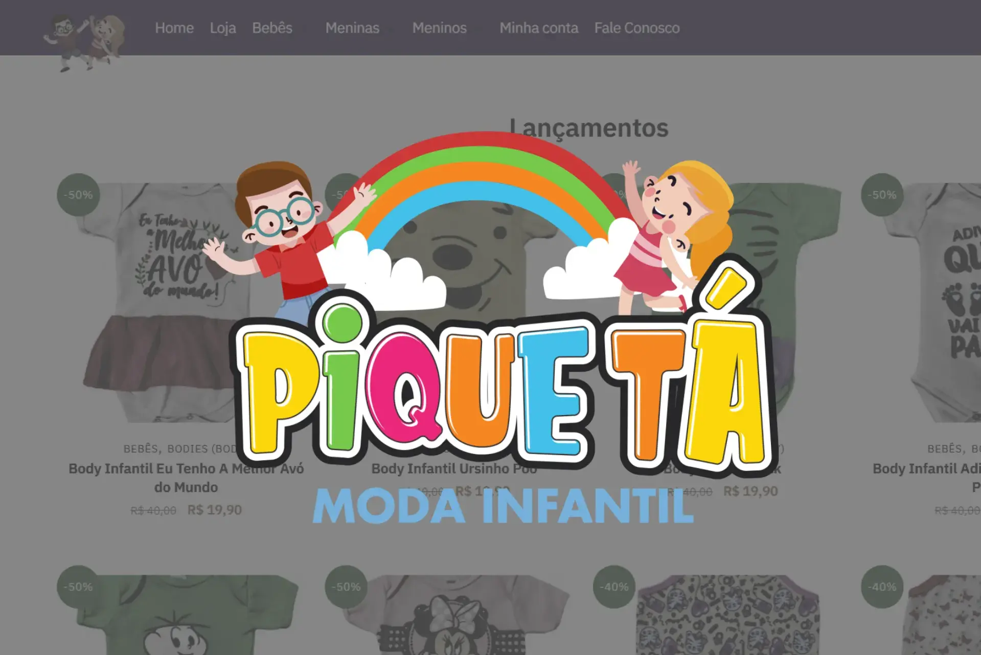 PiqueTá - Loja virtual